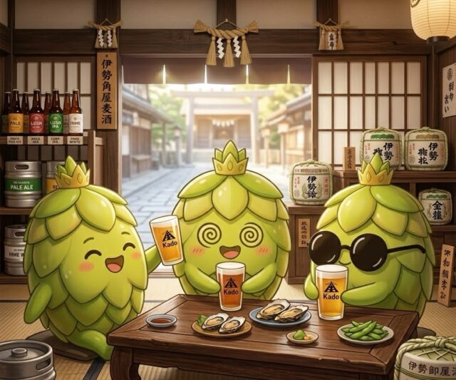 伊勢角屋麦酒 ホップ団